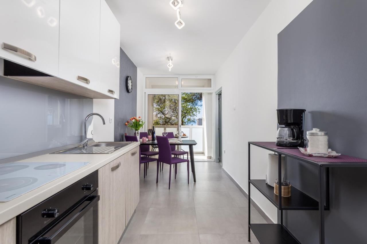 Sunny Studio Apartment With Balcony Rijeka Exterior foto